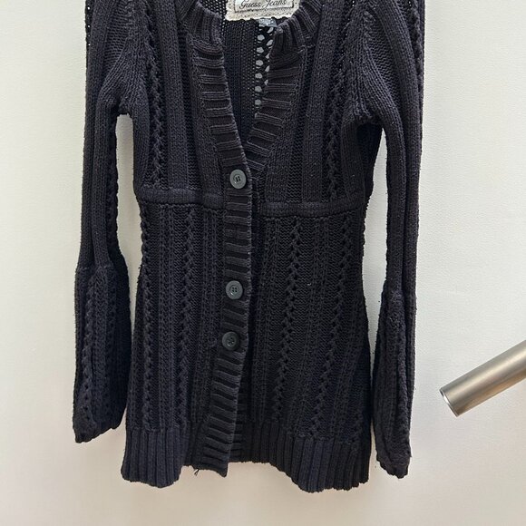 Guess Women's Knit Button Cardigan- Size M - Picture 2 of 4